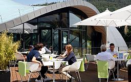 Terrasse des Il Ristorante an der Toskana Therme - Hotel an der Therme Bad Orb in 63619 Bad Orb