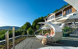 Ralax-Zonen - Sonnendeck mit einmaliger Aussicht - Thula Wellnesshotel Bayerischer Wald in 94551 Lalling