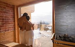 Bio-Sauna mit herrlicher Aussicht - Thula Wellnesshotel Bayerischer Wald in 94551 Lalling