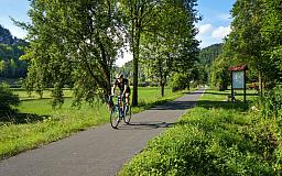 Radfahren Frnkische Schweiz - Landhaus Sponsel-Regus in 91332 Heiligenstadt