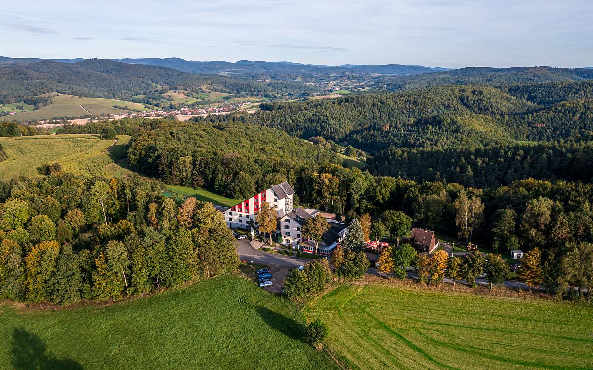 Luftaufnahme - AKZENT Aktiv Vital Hotel Thüringen in 98574 Schmalkalden