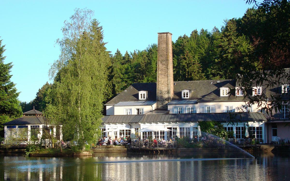 Hotel von Außen - Hotel Molitors Mühle in 54533 Eisenschmitt - Eichelhütte