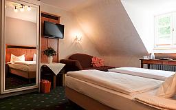 Doppelzimmer DZ 3 - Hotel Molitors Mühle in 54533 Eisenschmitt - Eichelhütte