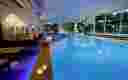 Schwimmbad am Abend - Göbels Hotel AquaVita in 34537 Bad WildungenReinhardshausen